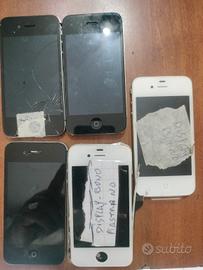5 iPhone 4 per ricambi 