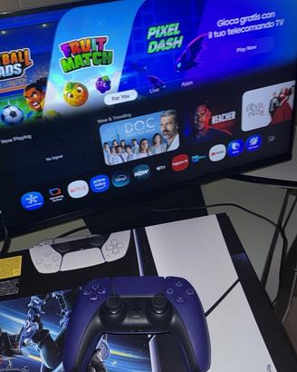 ps5 slim+ monitor odyssey g7 27 ‘4k