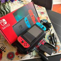 NIntendo Switch V2 + accessori + scatola