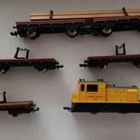 Mini trenini elettrici vintage.