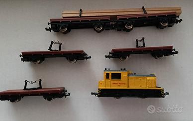 Mini trenini elettrici vintage funzionanti.