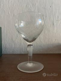 set di 8 bicchieri/calici