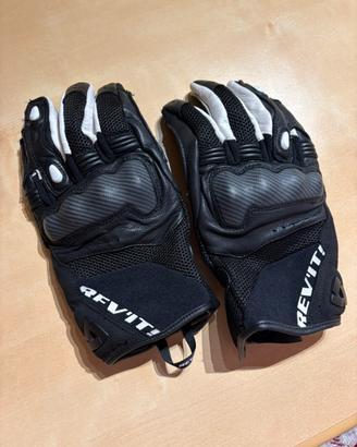 Guanti moto Revit XXL neri/bianchi nuovi