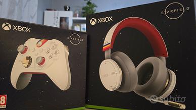 controller e cuffie xbox starfield