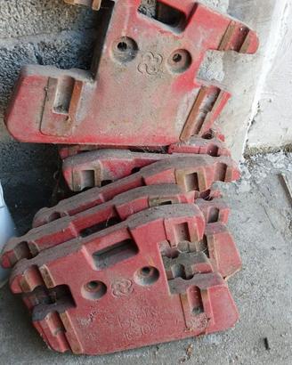 Zavorre anteriori per trattore – blocchi in ghisa