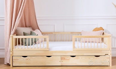 Letto Bambini con Cassettone 70x140cm