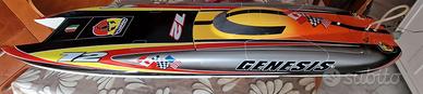 Motoscafo Genesis RC brushless vetroresina 100 cm