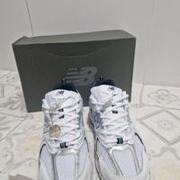New balance 530 Tg 42 Bianche/Argento 