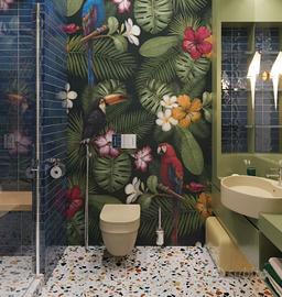 Tappezzeria per pareti box doccia e bagno