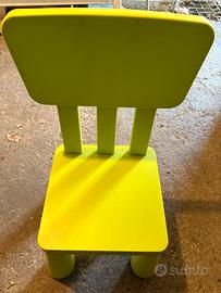 Sedie plastica bambini