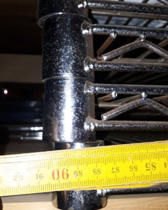 Scaffale in fiio di acciaio