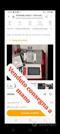 Nintendo switch (VENDUTO A MANO)