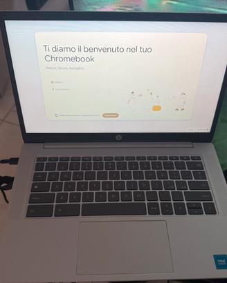Pc hp chromebook e tablet samsung a9+