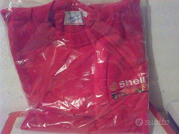 Felpa con macchina F1 Ferrari Shell