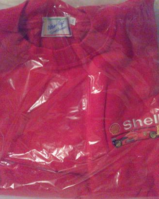 Felpa con macchina F1 Ferrari Shell