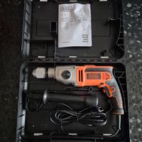 Black+Decker trapano a percussione 1100W