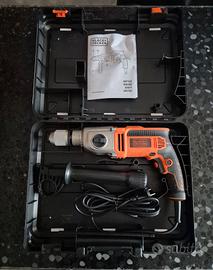 Black+Decker trapano a percussione 1100W