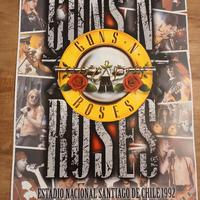 poster Guns N Roses Rock Anni 70 80 90 Formato A3 