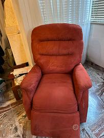 poltrona elettrica alzapersona reclinabile