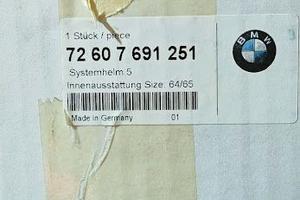 imbottiture interne casco BMW
