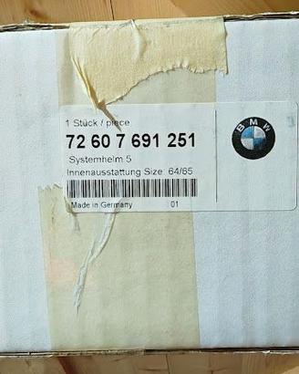 imbottiture interne casco BMW
