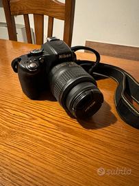 Nikon D5100 + ottica 55-200