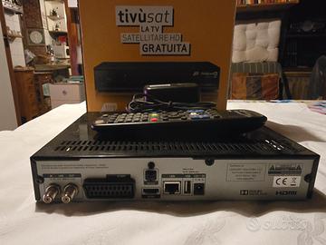 Decoder Satellitare Tivusat hd Digiquest nero T