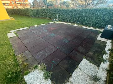 Pavimento gommato antitrauma 50x50