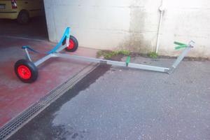 Carrello Alaggio e Teli Copertura per derive