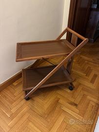 Carrello Portavivande vintage del 1960