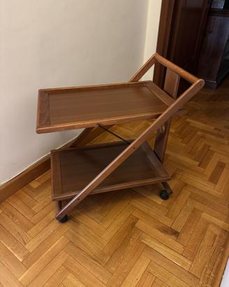 Carrello Portavivande vintage del 1960