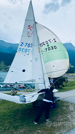 505 Parker racing dinghy
