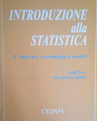 Libro universitario introduzione alla statistica 