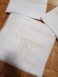 lenzuolo con pizzo Cantu 