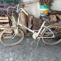bicicletta da donna vintage bianchi