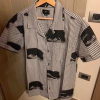 Camicia uomo della Obey colore bianca e nera