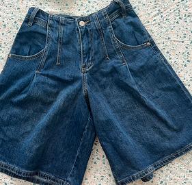 Jeans  corti  svasati taglia XS