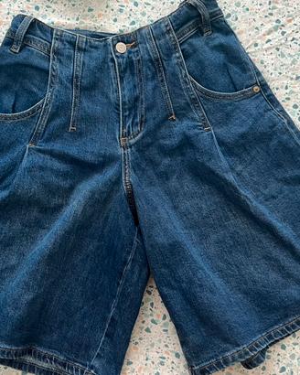 Jeans  corti  svasati taglia XS