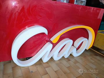 Rara insegna ristorazione "ciao"