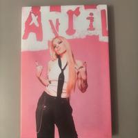 quadro su tela in legno Avril Lavigne 