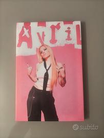 quadro su tela in legno Avril Lavigne 