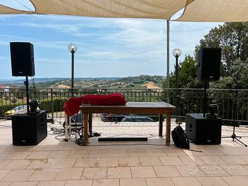 Impianto audio professionale