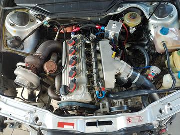 Motore 5 cilindri turbo Audi quattro