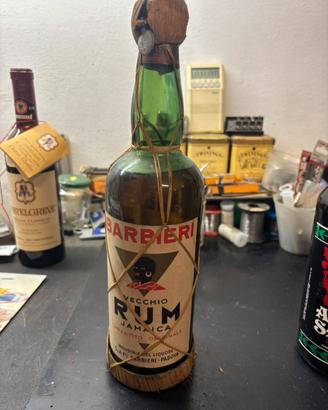 Rum Jamaica Barbieri Padova Anni 60 Collezione 1L