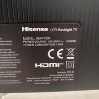 Tv hisense 58”