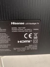 Tv hisense 58”