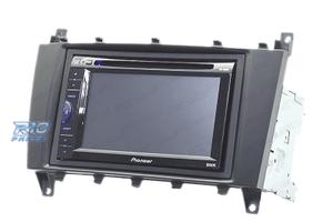 CORNICE NERA AUTORADIO 2-DIN MERCEDES CLASSE-C W20