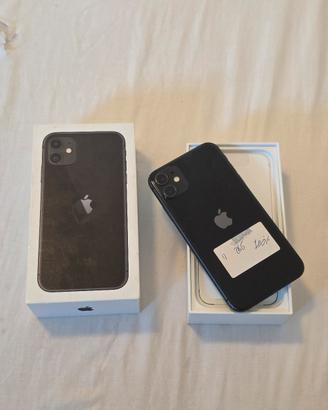 iPhone 11 normale 256GB black batteria 100%