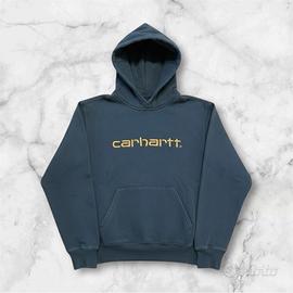 Felpa Carhartt WIP Hooded Chase Verde scuro