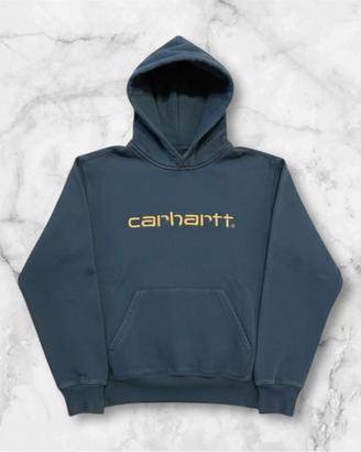 Felpa Carhartt WIP Hooded Chase Verde scuro